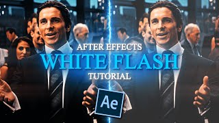 White Flash Tutorial I After Effects [upl. by Ishmael112]