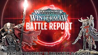 Wintermaw Sepulchral Guard VS Gryselles Arenai  Warhammer Underworlds Battle Report [upl. by Adala]