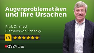 Der Hauptgrund für Augen und Netzhautprobleme  Prof Dr med Clemens von Schacky  QS24 [upl. by Odravde]