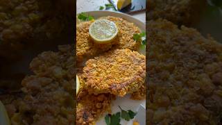 Knuspriger geht nen Schnitzel nicht 😲 und dann auch noch vegan 🌱 [upl. by Reave]