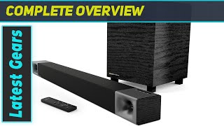 Immersive Sound on a Budget Klipsch Cinema 400 Sound Bar Review [upl. by Omixam]