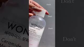 HYDRATING amp NOURISHING TONER FOR BARRIER CARE Tonymoly Wonder Ceramide Mochi Toner skincaretoner [upl. by Anyrb]