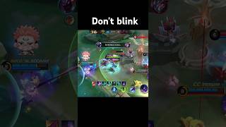 Dont blink l Mobile Legends shorts [upl. by Sheeree13]