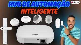 Novo Hub Zigbee Intelbras Central De Automação MCA 1001 Smart [upl. by Nadabus]