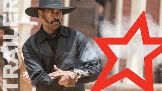 The Magnificent Seven Official Trailer  Chris Pratt Denzel Washington Ethan Hawke Haley Bennett [upl. by Wilber]