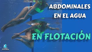 CORE EJERCICIOS DE ABDOMEN EN EL AGUA EN FLOTACIÓNAQUAGYM INMAENRIMON [upl. by Aneez719]