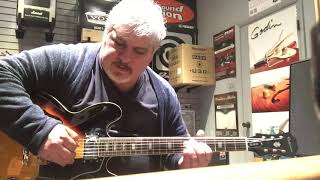 Epiphone vs Ibanez semihollow One of them disapointed me  Rick goes to the music store [upl. by Salvay]