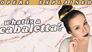 What is a Cabaletta  Opera Explained shorts [upl. by Aniaj]