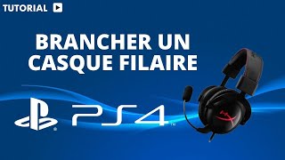 Comment brancher un casque filaire sur PS4 [upl. by Psyche490]