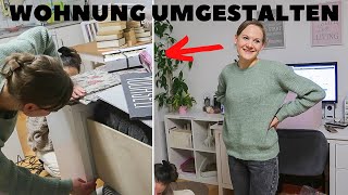 Kleine Wohnung umgestalten Teil 2  Das absolute Chaos  Food Haul [upl. by Uos]