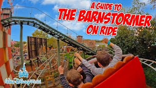 A Guide to The Barnstormer at Magic Kingdom Walt Disney World Jan 2024 4K [upl. by Llehsar237]