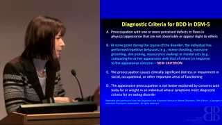 Keynote Speaker  Katharine Phillips MD  Body Dysmorphic Disorder BDD Conference 2015 London [upl. by Haisa]