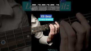 Fly Away  Lenny Kravitz  TABS Tutorial  Dr Guitar [upl. by Aitnauq]