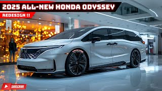 Minivan Revolution AllNew 2025 Honda Odyssey Hybrid Redesign [upl. by Neehahs]