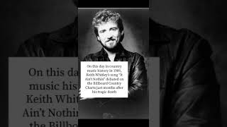 On this day in country music history in 1989 Keith Whitley’s song debuted countrymusic 80smusic [upl. by Lopes]