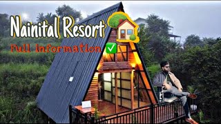 Resort in Nainital 🏡  sky cabin  treehouse [upl. by Lemhaj]