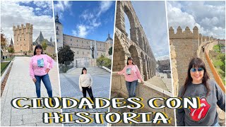 VIAJE ✈️ A TOLEDO SEGOVIA Y ÁVILA CIUDADES🌆 CON HISTORIA DE ESPAÑA🇪🇸 [upl. by Kiki]