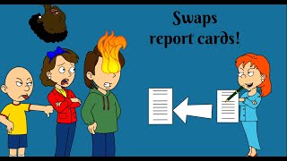 Rosie Swaps Report CardsGrounded [upl. by Alleahcim]