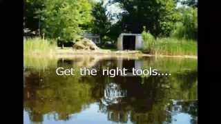 How to Remove Cattails Lily Pads Lake Weeds [upl. by Neelloc153]