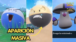 ✨ ¡VOLTORB de HISUI SHINY VOLTORB CLÁSICO y FOONGUS 🎉 ¡Evento en POKÉMON ESCARLATA y PURPURA 🌟 [upl. by Myles]