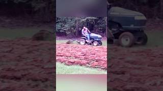 Getting ready to plowfarmingagriculturegardencraftsmangt automaticlawnmowersleve hitchdirt [upl. by Anihsak]