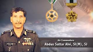 AIR CDRE ABDUS SATTAR ALVI  SI M SJ  PAF DOCUMENTARY [upl. by Ingeberg601]