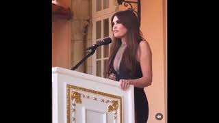 Guilfoyle sports Elvira Cosplay at congressional fundraiser [upl. by Samp]