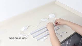 How to Install Plugin LED Under Cabinet Lighting UNO PROLK [upl. by Aicre]