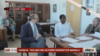 Pierina Louis Dassilva quotGiuliano era un padre padrone per Manuelaquot  Ore 14 del 31102024 [upl. by Yorztif]