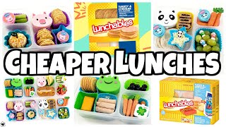 WAY CHEAPER DIY LUNCHABLES  Back To School Lunch Ideas [upl. by Nahc486]