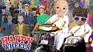 Happy wheels funny gameplay  Happy wheels  In Telugu  SIDDHRU TALKS [upl. by Shaine912]