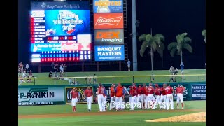 Clearwater Threshers win in the bottom of the 9th on a Arturo Defreitas single [upl. by Eiramalegna]