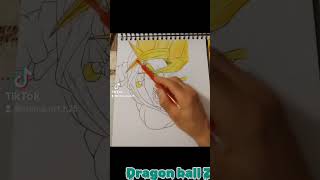 Dragon ball Z artworkartist art sketch drawing [upl. by Milissent597]