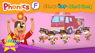 Phonics F Collection  Alphabet Bundle  Educational video for Kids [upl. by Adena]