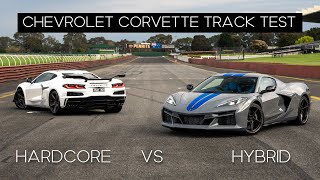 2025 Chevrolet Corvette ERay vs Z06 track test  Which American supercar is best [upl. by Porta794]