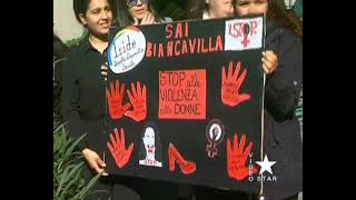 Biancavilla no alla violenza sulle donne lunedi 25 novembre 2024 [upl. by Remos]