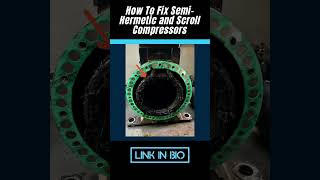 How to Fix SemiHermetic Compressors and Scroll Compressors [upl. by Agamemnon]