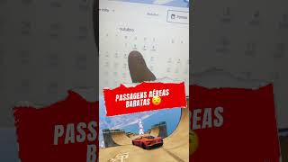 PASSAGENS AÉREAS BARATAS 😱 passagemaerea passagembarata trip nomadesdigitais [upl. by Yrrek222]