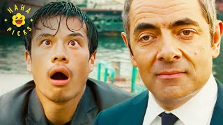 Johnny vs Slater The Chase Full Scene  Johnny English Reborn [upl. by Tabor497]