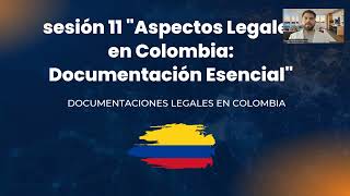 sesión 11 Aspectos Legales AIRBNB en Colombia Documentación Esencial [upl. by Oicnanev]