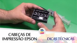 Tutorial  Dica Técnica Possível problema nos Cabeçote Epson Misturando Cores e Falhando  SULINK [upl. by Niklaus400]