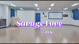 Savage LoveBTS다이어트댄스지니핏댄스 [upl. by Adlare]