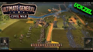 Battle of Bull Run  Ultimate General Civil War 14  Konföderation [upl. by Hcelemile]