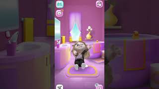 My talking Angelashortvideo video talkingtom （☆＞u＜）◍•ڡ•◍❤ [upl. by Kennett344]