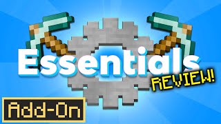 ESSENTIALS ADDON is the best one yet For Minecraft Bedrock Edition indepth Review [upl. by Hervey248]