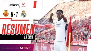 ¡EL MERENGUE GANÓ ACARICIA LA LIGA Y PIENSA EN LA CHAMPIONS  Mallorca 01 Real Madrid  RESUMEN [upl. by Bowyer]