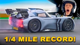 I broke the 14mile world record in this new HYPERCAR [upl. by Malina]