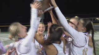 Mendon Fairport win field hockey sectional titles [upl. by Murphy]