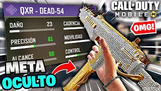 QXR l DEBES DE USAR YA LA QXR EN RANKED EN COD MOBILE  LA MEJOR CLASE PARA LA QXR EN COD MOBILE [upl. by Mcginnis694]