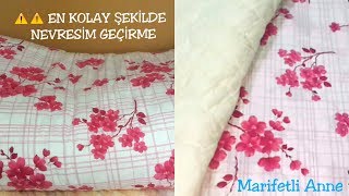 En Kolay Şekilde Nevresim Geçirme Yöntemi [upl. by Llenra]